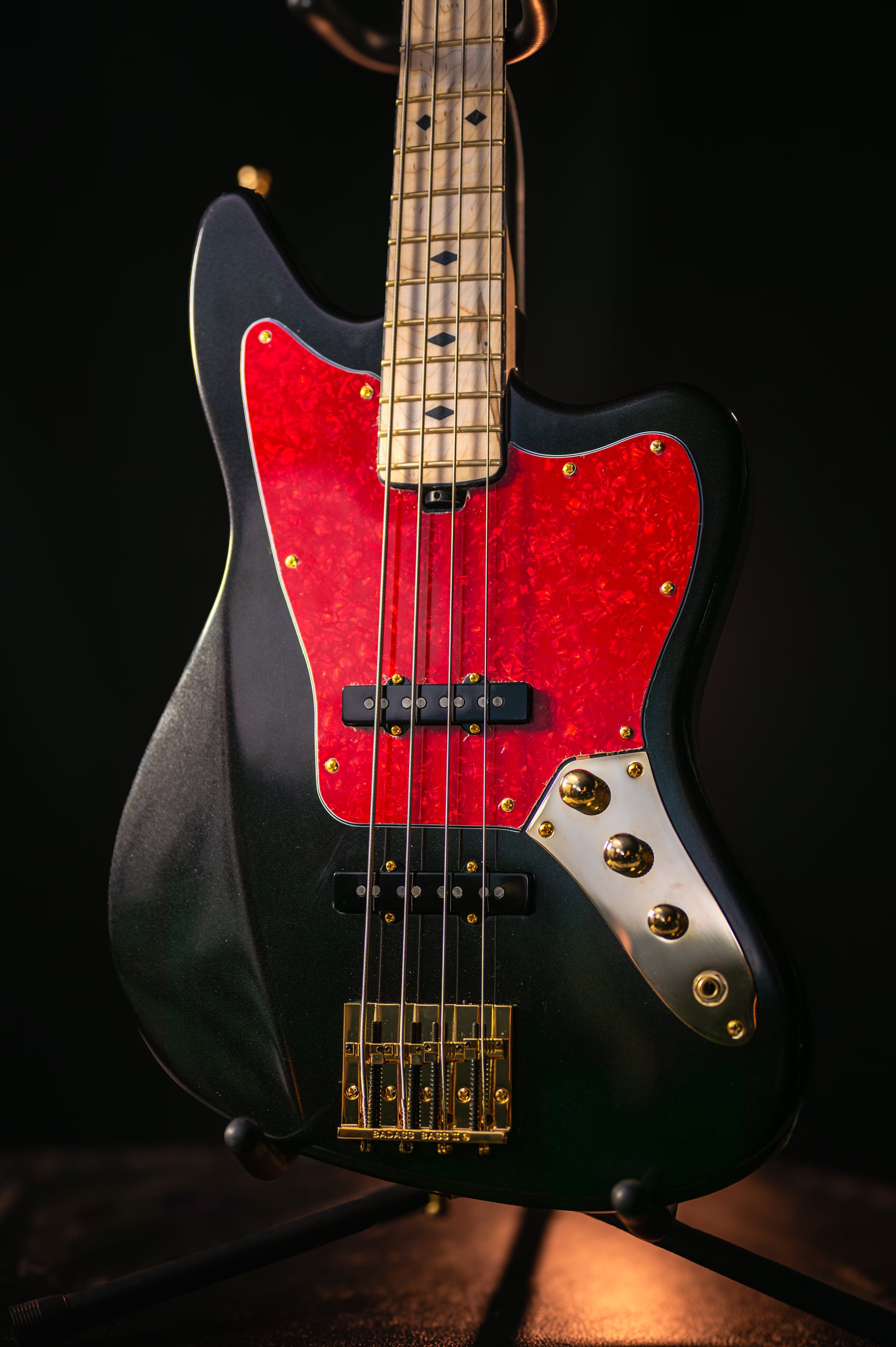Custom Bass — Red Pearloid image 2