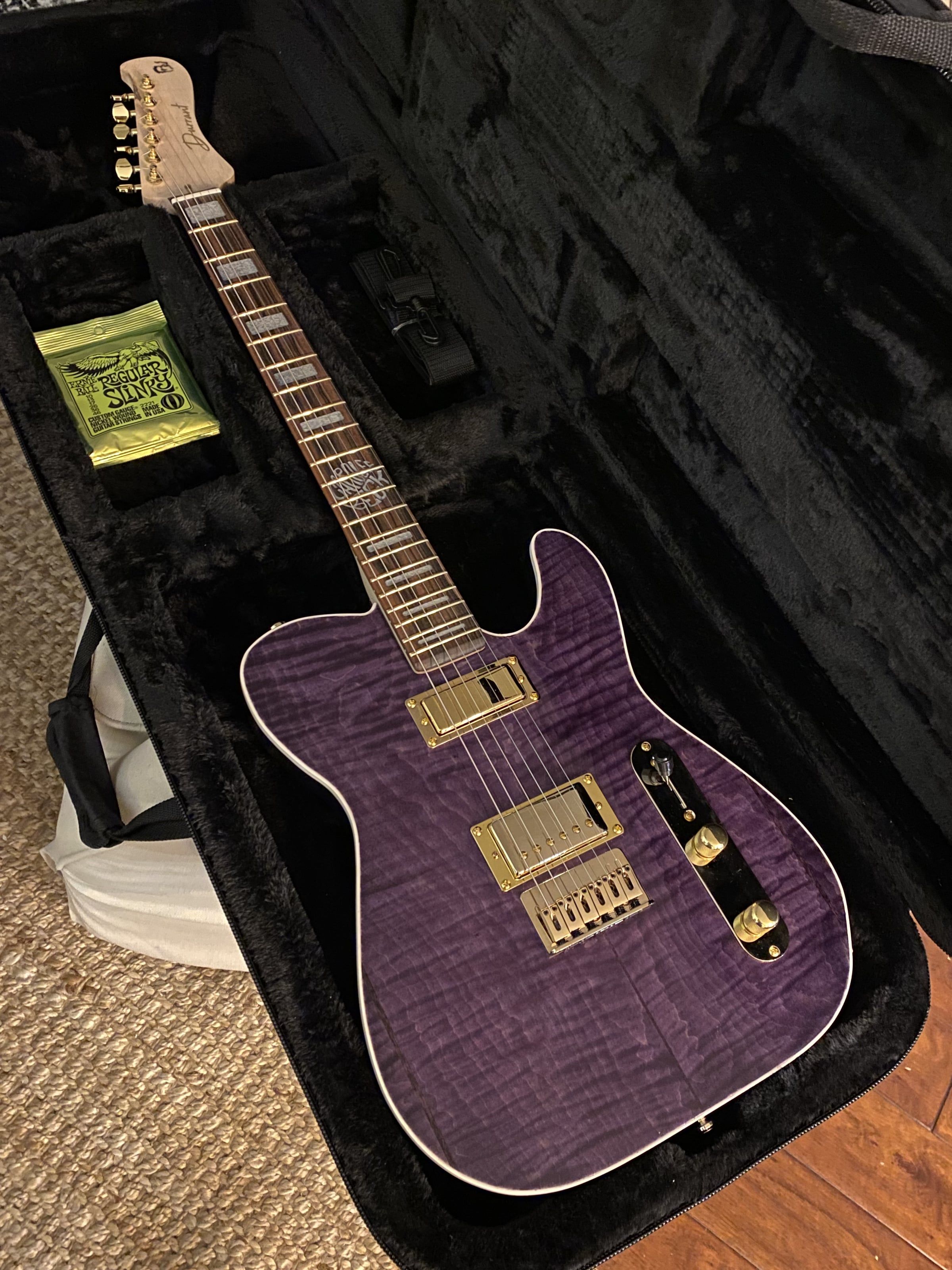 Past build: Purple Tele Case