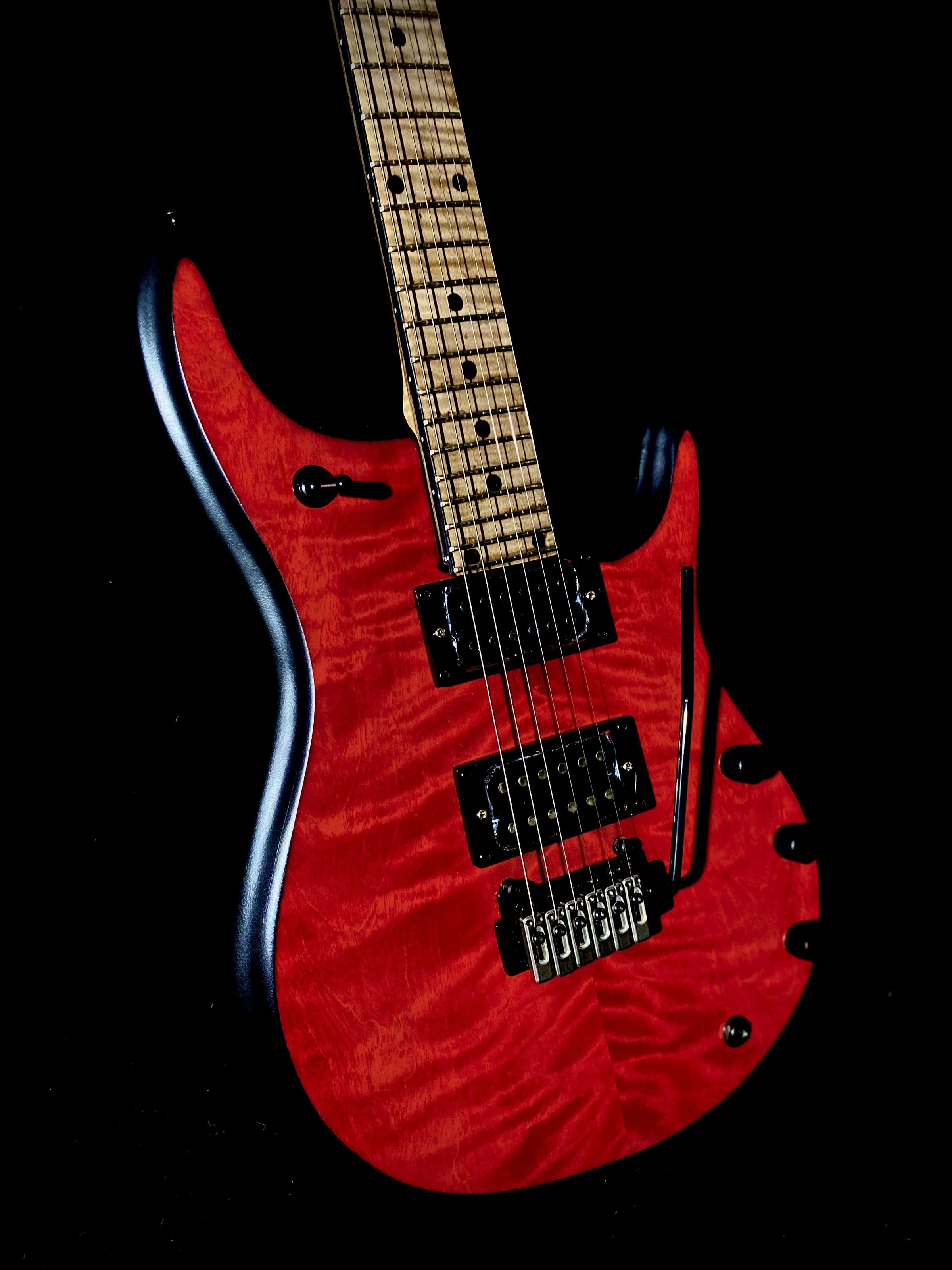Past build: Red Shred Closeup