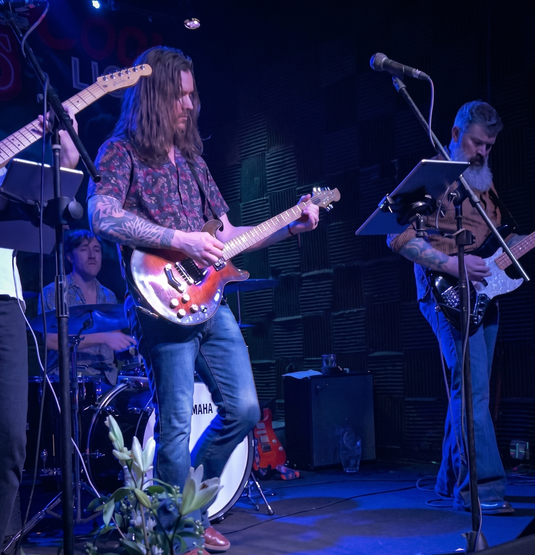 Garret Rueckert with a Durrant guitar